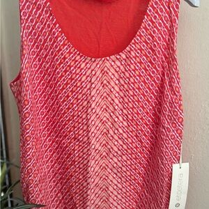 Etcetera Pink Sleeveless Tank Top